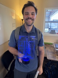 Chris Rutherford at In The Pattern Flight School during his time as a flight instructor